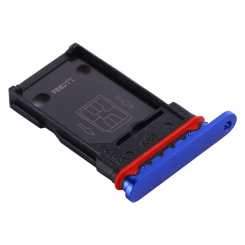 Pour plateau de carte SIM OnePlus 8 Pro + plateau de carte SIM (bleu) SH115L1176-05