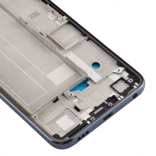 Boîtier avant plaque de cadre LCD pour LG K40 / K12 + K12 Plus / X4 2019 X420EM X420BMW X420EMW X420HM X420 X420N (Version Double SIM) (Bleu) SH118L1231-06