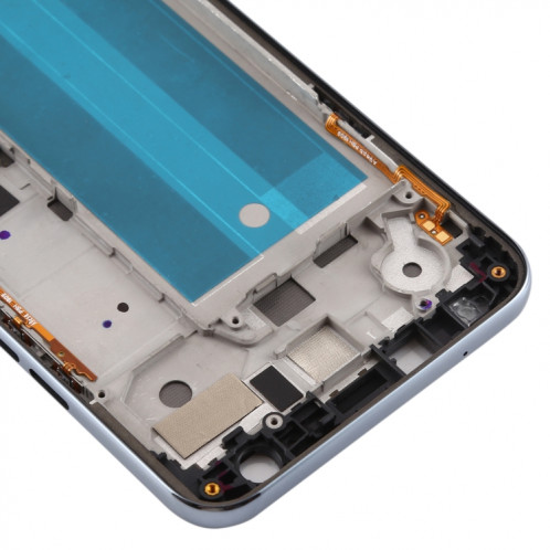 Boîtier avant plaque de cadre LCD pour LG K40 / K12 + K12 Plus / X4 2019 X420EM X420BMW X420EMW X420HM X420 X420N (Version Double SIM) (Argent) SH118S39-06