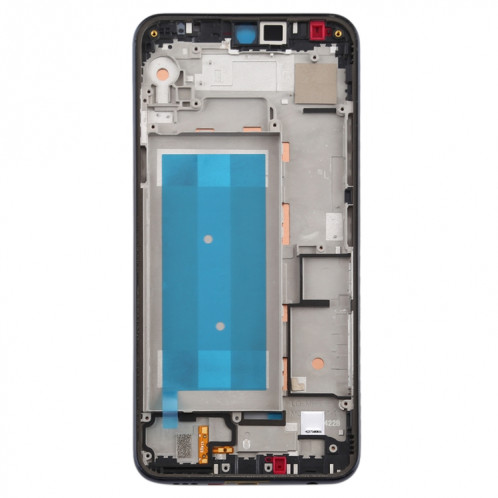 Boîtier avant plaque de cadre LCD pour LG K50 / K12 MAX / LMX520BMW / LMX520EMW (Version Double SIM) (noir) SH119B1038-06
