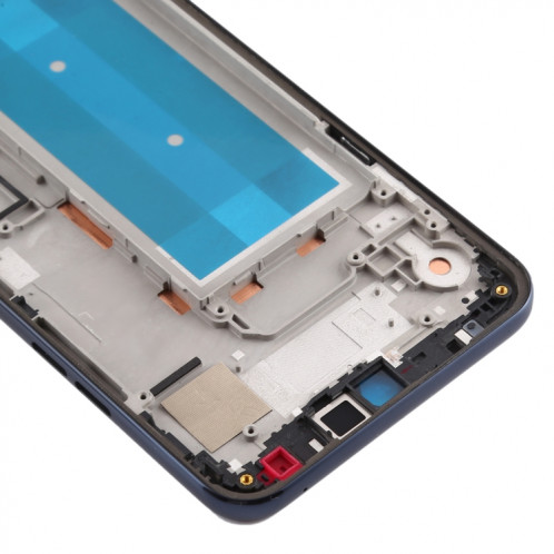 Boîtier avant plaque de cadre LCD pour LG K50 / K12 MAX / LMX520BMW / LMX520EMW (Version Double SIM) (noir) SH119B1038-06