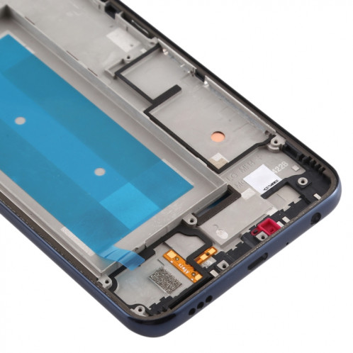 Boîtier avant plaque de cadre LCD pour LG K50 / K12 MAX / LMX520BMW / LMX520EMW (Version Double SIM) (noir) SH119B1038-06
