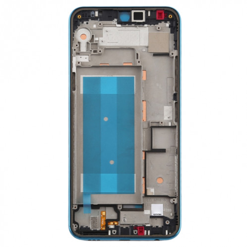 Boîtier avant plaque de cadre LCD pour LG K50 / K12 MAX / LMX520BMW / LMX520EMW (Version Double SIM) (bleu) SH119L1675-06