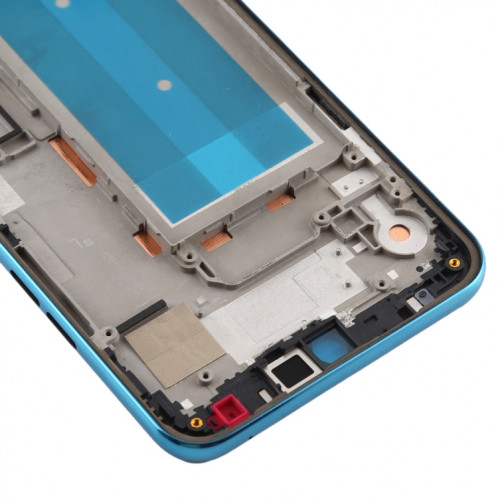 Boîtier avant plaque de cadre LCD pour LG K50 / K12 MAX / LMX520BMW / LMX520EMW (Version Double SIM) (bleu) SH119L1675-06