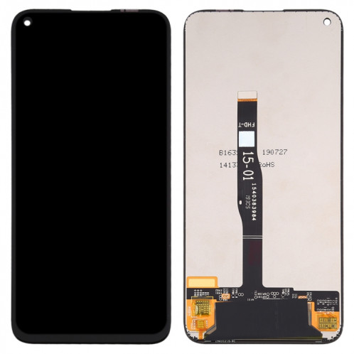 Écran LCD et numériseur complet pour Huawei P40 Lite / JNY-L21A / JNY-L01A / JNY-L21B / JNY-L22A / JNY-L02A / JNY-L22B / JNY-LX1 (noir) SH126B189-06