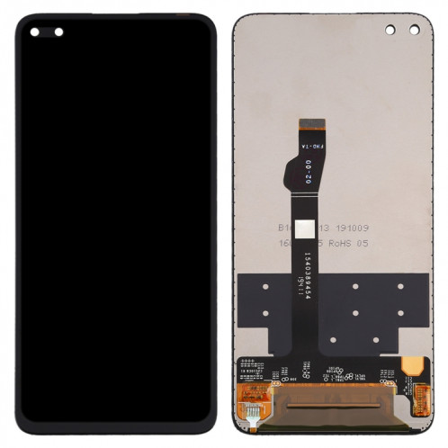 Écran LCD et numériseur complet pour Huawei Nova 6 / WLZ-AL10 / WLZ-TL10 (noir) SH128B1539-06
