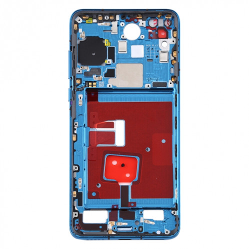 Plaque de cadre intermédiaire d'origine avec touches latérales pour Huawei P40 (bleu) SH140L1068-06