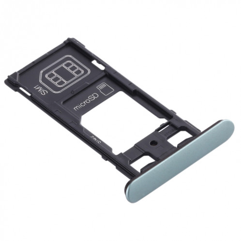 Plateau Carte SIM + Plateau Carte SIM + Plateau Carte Micro SD pour Sony Xperia XZ2 Compact (Vert) SH199G1664-05