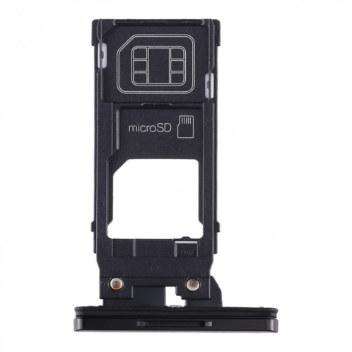 Plateau Carte SIM + Plateau Carte Micro SD pour Sony Xperia XZ3 (Noir) SH200B853-05