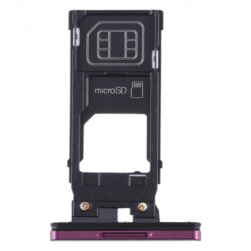 Plateau Carte SIM + Plateau Carte Micro SD pour Sony Xperia XZ3 (Violet) SH200P475-05