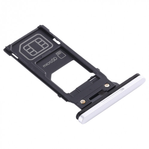 Plateau Carte SIM + Plateau Carte Micro SD pour Sony Xperia XZ3 (Blanc) SH200W1443-05