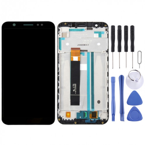 Écran LCD et numériseur complet avec cadre pour Asus ZenFone Max M1 ZB555KL X00PD (noir) SH207B1972-04