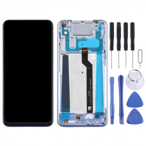 LCD Screen and Digitizer Full Assembly with Frame for Asus Zenfone 6 ZS630KL I01WD(Silver) SH209S1570-06