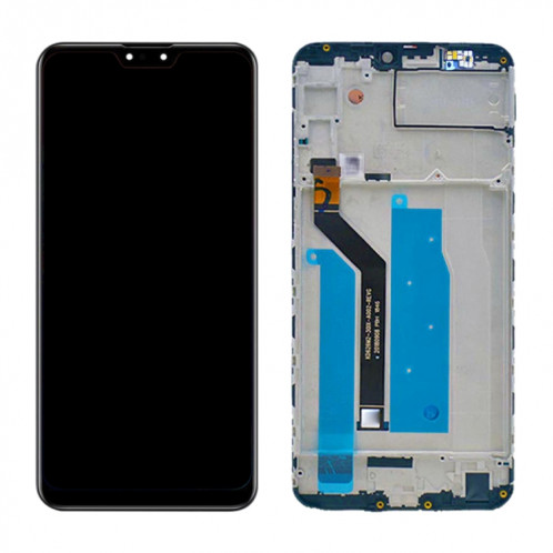 Écran LCD et numériseur complet avec cadre pour Asus Zenfone Max Pro M2 ZB631KL X01BDA (Noir) SH215B537-06