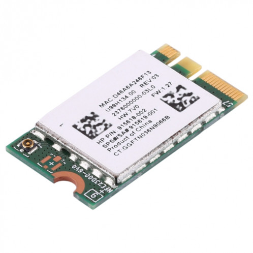 RTL8723DE 246 Carte réseau G6 BT 4.0 2.4G SPS 915619-001 / 915618-002 300M pour ordinateurs portables HP SH6243995-04