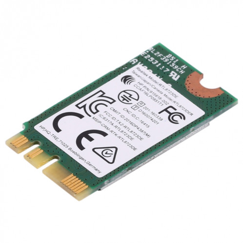RTL8723DE 246 Carte réseau G6 BT 4.0 2.4G SPS 915619-001 / 915618-002 300M pour ordinateurs portables HP SH6243995-04