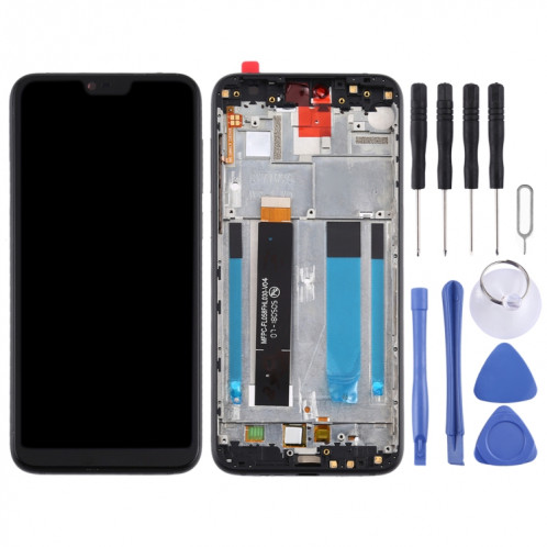 Écran LCD et numériseur complet avec cadre pour Nokia X6 / 6.1 Plus TA-1099 TA-1116 TA-1103 TA-1083 SH47BL758-06