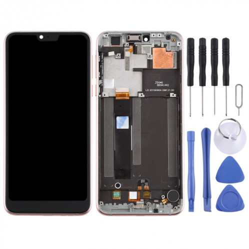 Écran LCD et numériseur complet avec cadre pour Nokia 7.1 TA-1100 TA-1096 TA-1095 TA-1085 TA-1097 (argent) SH48SL1720-06