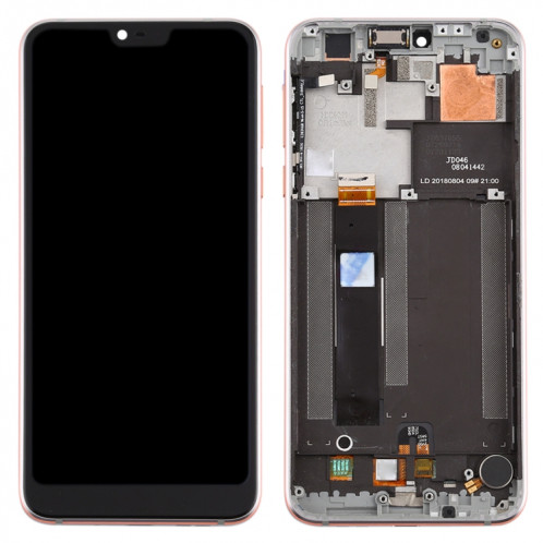 Écran LCD et numériseur complet avec cadre pour Nokia 7.1 TA-1100 TA-1096 TA-1095 TA-1085 TA-1097 (argent) SH48SL1720-06