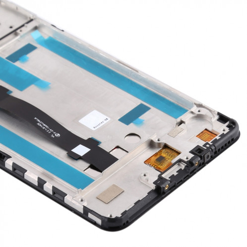 Écran LCD et numériseur complet avec cadre pour Nokia 3.1 Plus TA-1118 (noir) SH49BL127-06