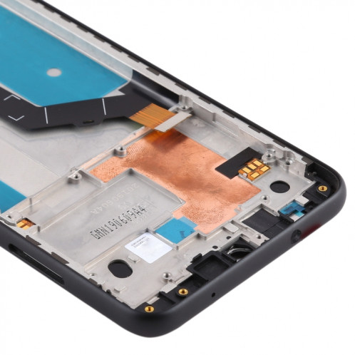Écran LCD et numériseur complet avec cadre pour Nokia 6.2 TA-1198 TA-1200 TA-1187 TA-1201 (noir) SH51BL712-06