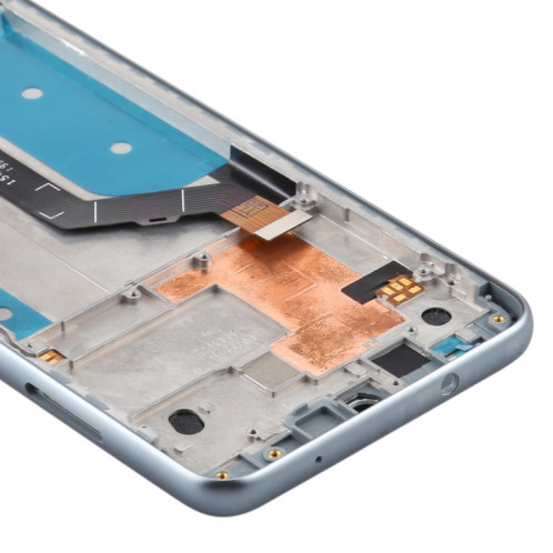 Écran LCD et numériseur complet avec cadre pour Nokia 6.2 TA-1198 TA-1200 TA-1187 TA-1201 (argent) SH51SL98-06
