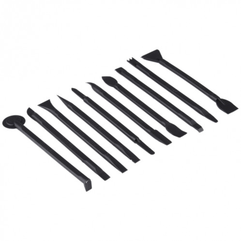 JIAFA JF-857 10 en 1 tiges de démontage Kits d'outils de réparation de pied de biche pour téléphone portable / tablette SJ62521391-05