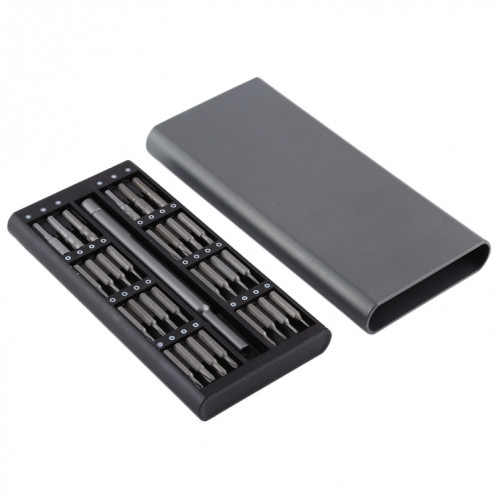 Kit d'outils de réparation de démontage de tournevis pour téléphone portable / produits électroniques (noir) SH263B478-09