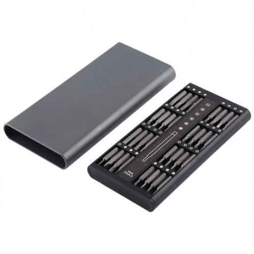 Kit d'outils de réparation de démontage de tournevis pour téléphone portable / produits électroniques (noir) SH263B478-09