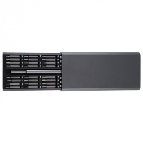 Kit d'outils de réparation de démontage de tournevis pour téléphone portable / produits électroniques (noir) SH263B478-09