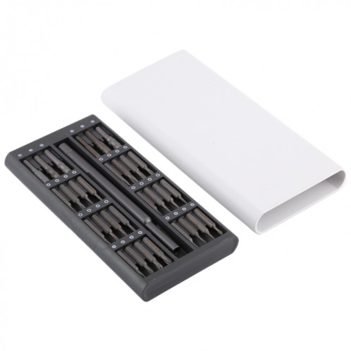 Kit d'outils de réparation de démontage de tournevis pour téléphone portable / produits électroniques (blanc) SH263W463-09