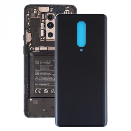 Pour le couvercle arrière de la batterie OnePlus 8 (noir) SH67BL470-06