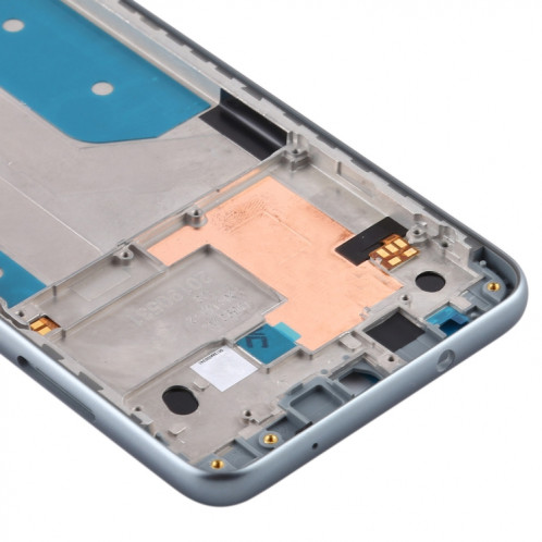 Plaque de cadre intermédiaire pour Nokia 7.2 / 6.2 / TA-1196 TA-1198 TA-1200 TA-1187 TA-1201 (argent) SH282S1573-06