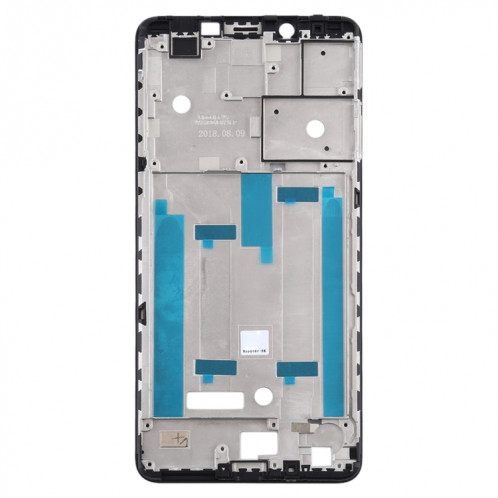 Plaque de cadre intermédiaire pour Nokia 3.1 Plus TA-1118 TA-1104 TA-1125 TA-1117 TA-1113 TA-1115 (noir) SH283B1382-06
