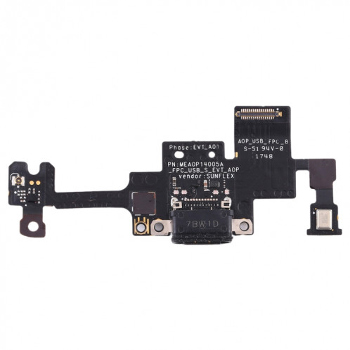 Nappe de port de charge d'origine pour Nokia 9 PureView SH6290550-05