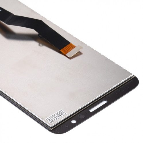 Écran LCD TFT pour Motorola Moto E6 avec ensemble complet de numériseur (noir) SH373B1012-06