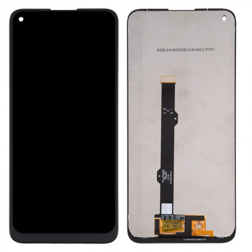 Écran LCD TFT pour Motorola Moto G8 avec ensemble complet de numériseur (noir) SH374B1893-06