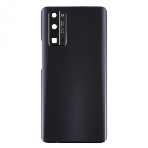 Cache arrière de batterie d'origine avec cache d'objectif d'appareil photo pour Huawei Honor 30 Pro (noir) SH84BL1440-06