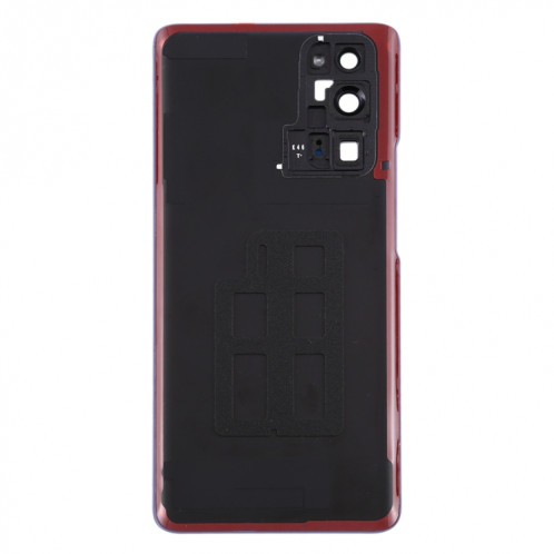 Cache arrière de batterie d'origine avec cache d'objectif d'appareil photo pour Huawei Honor 30 Pro (argent) SH84SL531-06