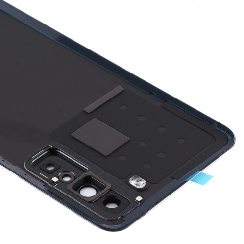Cache arrière de batterie d'origine avec cache d'objectif d'appareil photo pour Huawei P40 Lite 5G / Nova 7 SE (noir) SH95BL1163-06