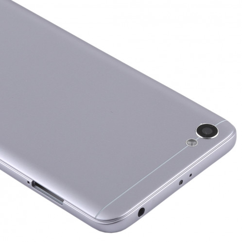 Couverture arrière avec lentille de la caméra et touches latérales pour Xiaomi Redmi Note 5A (Gris) SH55HL412-06
