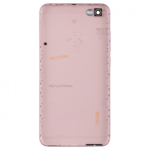 Couverture arrière avec lentille de la caméra et touches latérales pour Xiaomi Redmi Note 5A (or rose) SH5RGL1967-06