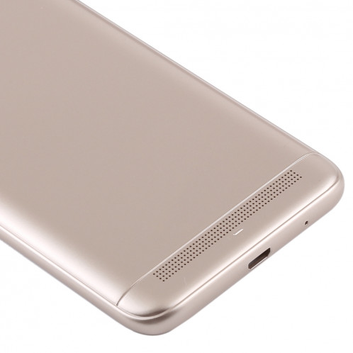 Couverture arrière avec lentille de la caméra et touches latérales pour Xiaomi Redmi 5A (Gold) SH56JL1236-06