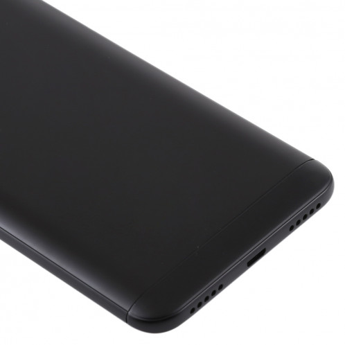 Couverture arrière avec lentille de la caméra et touches latérales pour Xiaomi Redmi 5 Plus (Noir) SH57BL1744-06