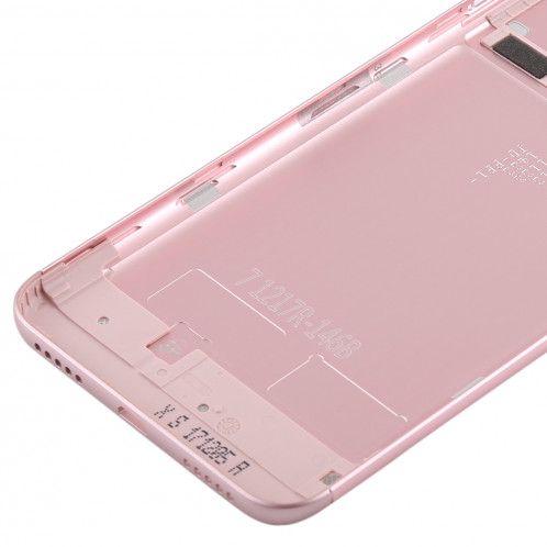 Couverture arrière avec lentille de la caméra et touches latérales pour Xiaomi Redmi 5 Plus (Rose Gold) SH7RGL910-06