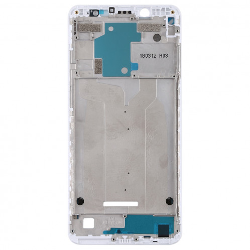 Boîtier avant Cadre LCD pour Xiaomi Redmi Note 5 (Blanc) SH463W1289-06