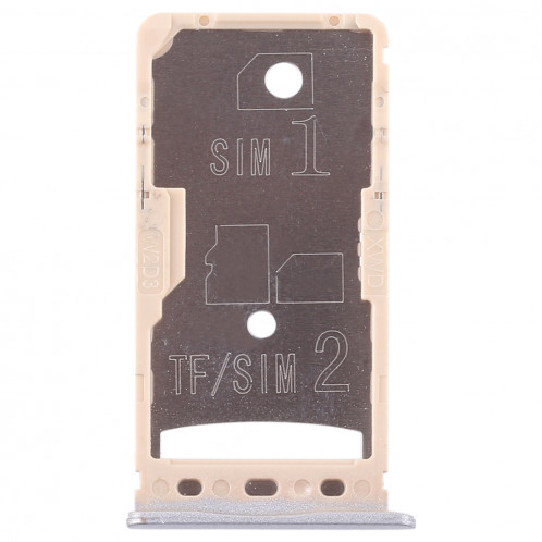 2 Plateau de carte SIM / Micro SD Card Plateau pour Xiaomi Redmi 5A (Gris) SH468H526-06