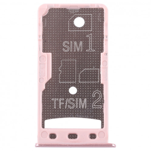 2 Plateau de carte SIM / Micro SD Plateau pour Xiaomi Redmi 5A (Or Rose) SH68RG1974-06