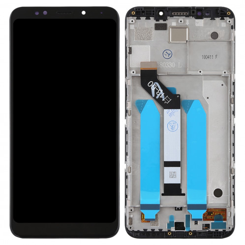 Écran LCD et numériseur complet avec cadre pour Xiaomi Redmi 5 Plus (Noir) SH473B964-06