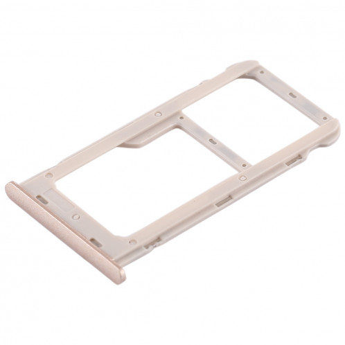 Bac Carte SIM + Bac Carte SIM / Bac Micro SD pour Huawei Honor 6A (Gold) SH479J592-06